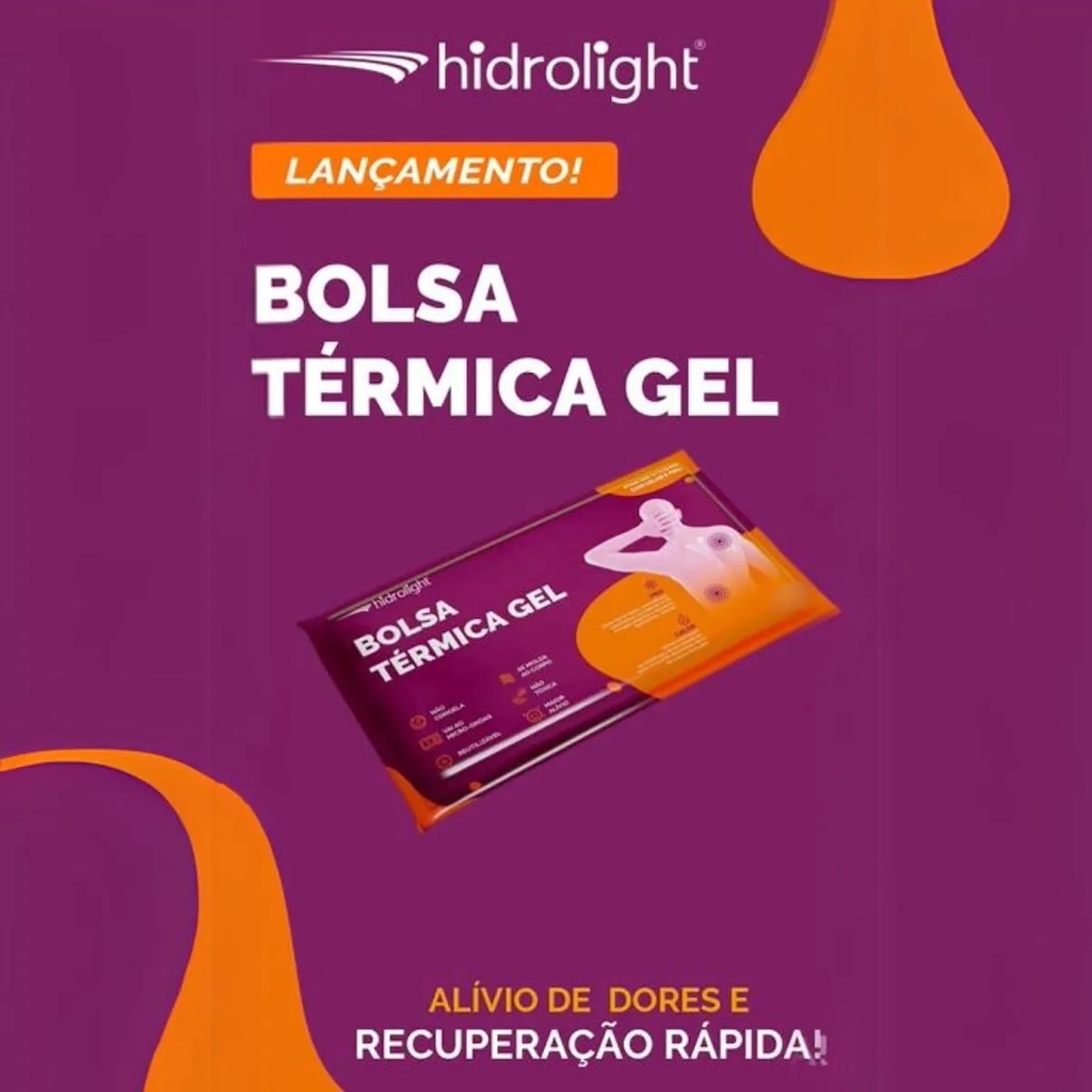 Imagem 2 do produto Bolsa Térmica Gel Hidrolight 200g