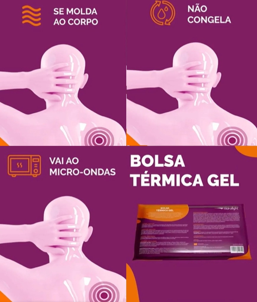 Imagem 3 do produto Bolsa Térmica Gel Hidrolight 200g