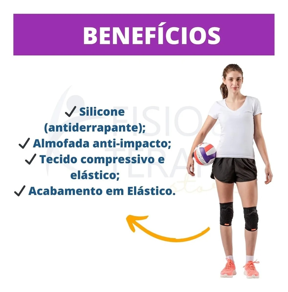 Imagem 5 do produto Joelheira Estofada Neo Impact Hidrolight ( Par )