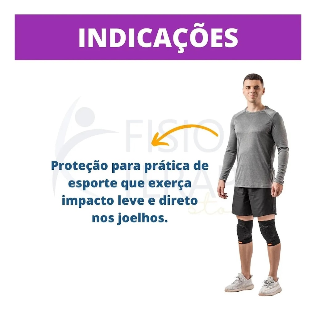 Imagem 5 do produto Joelheira Estofada Edição Neo Impact Hidrolight ( Par )