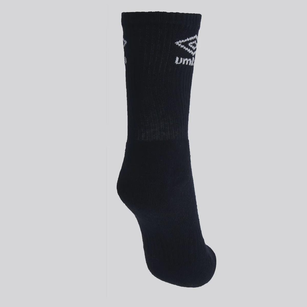 Imagem 3 do produto Kit Meia Umbro 3 Pares Cano Alto Adulto