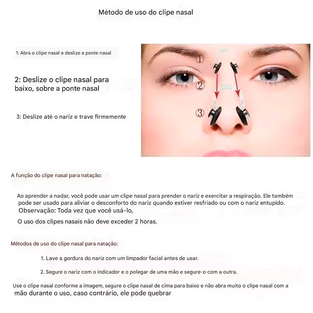 Imagem 4 do produto Kit Protetor De Ouvido Nasal E Anatômico Gold Sports
