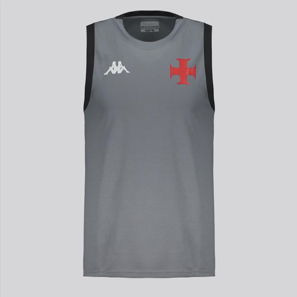 Camiseta Regata Kappa Vasco Treino Atleta 2025 Masculina