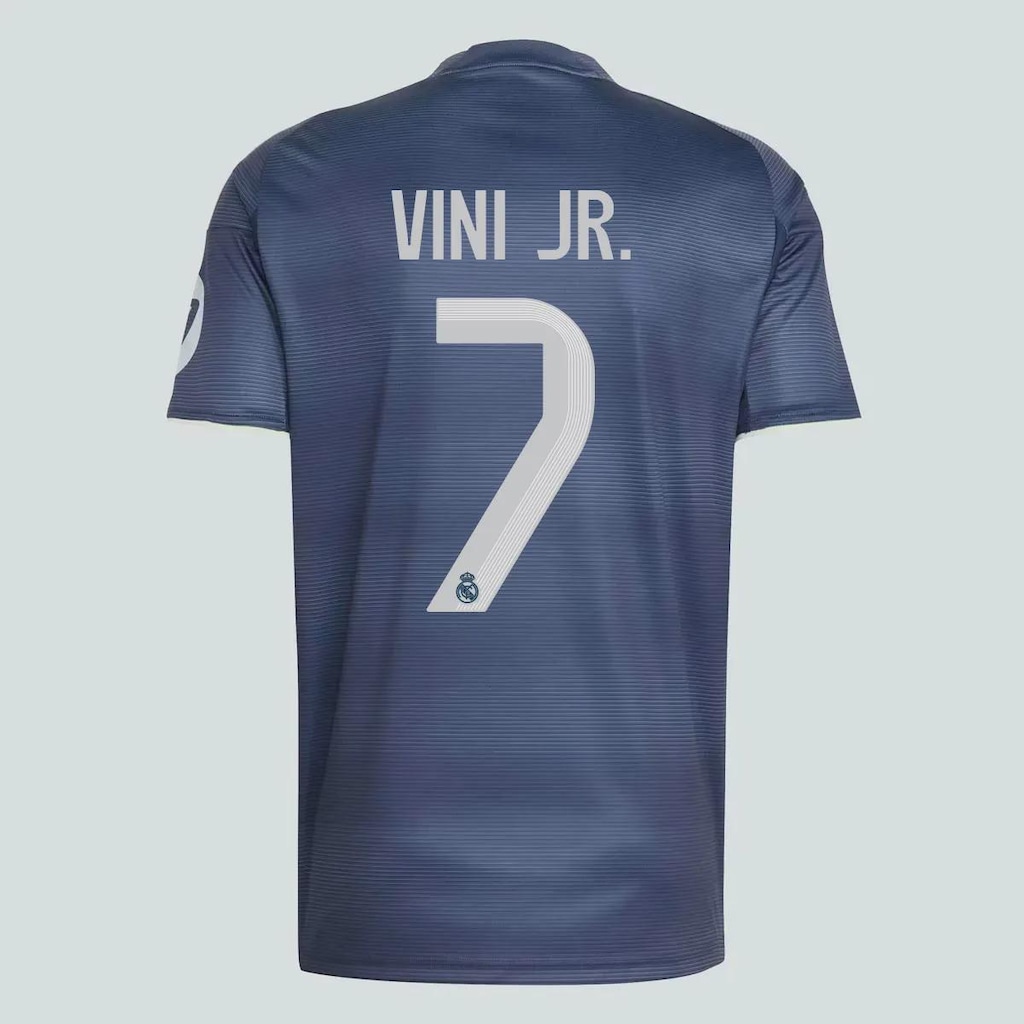 Camisa Real Madrid II 25/26 7 Vini Jr adidas Masculina