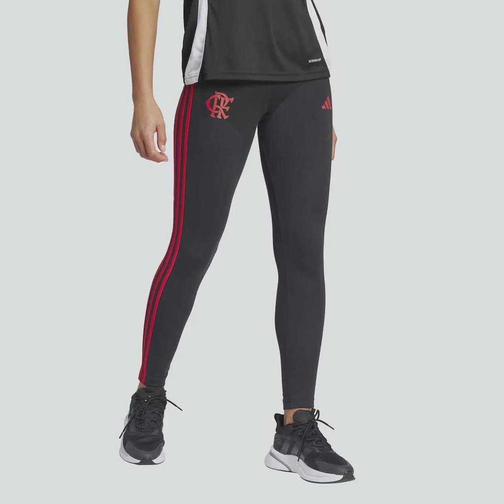 Calça Legging adidas DNA Flamengo 2025 Feminina