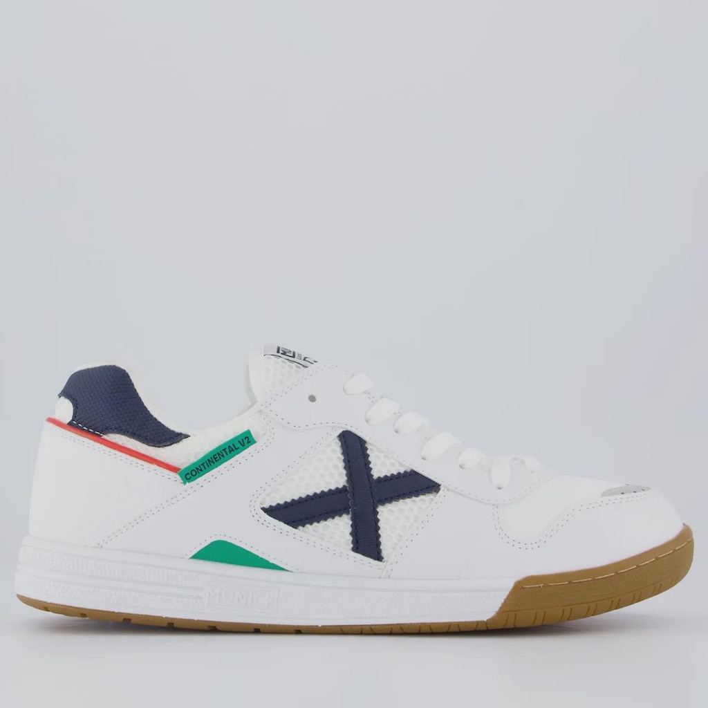 Chuteira Futsal Adulto Munich Continental V2