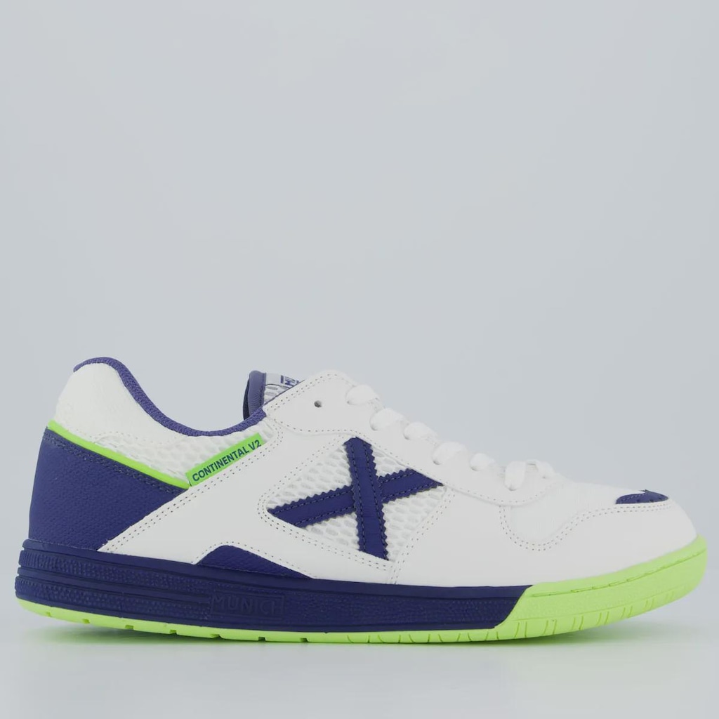 Chuteira Futsal Adulto Munich Continental V2