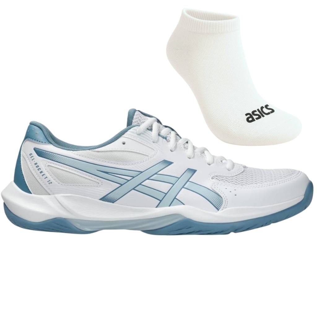 Kit Tênis ASICS GEL-Rocket 12 E Meia - Masculino