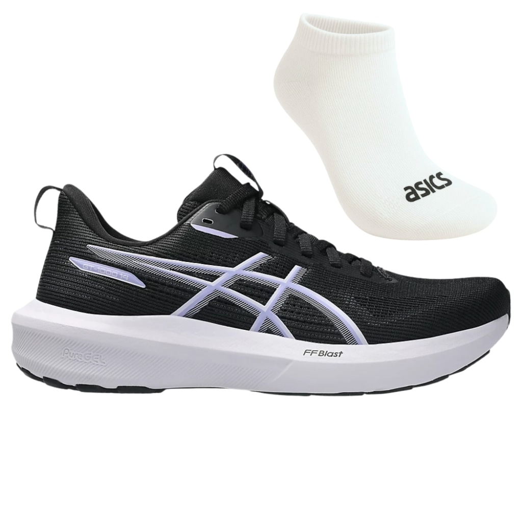 Kit Tênis ASICS Gt-1000 14 E Meia - Feminino