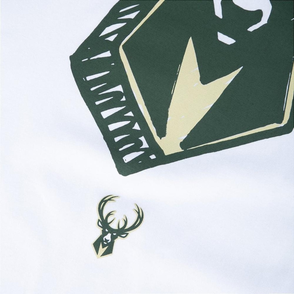 Imagem 3 do produto Camiseta Masculina New Era Milwaukee Bucks NBA