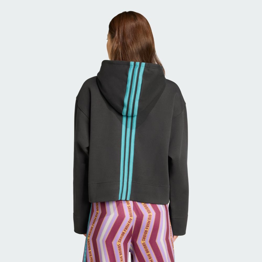 Imagem 3 do produto Blusão de Moletom com Capuz Feminino adidas Farm