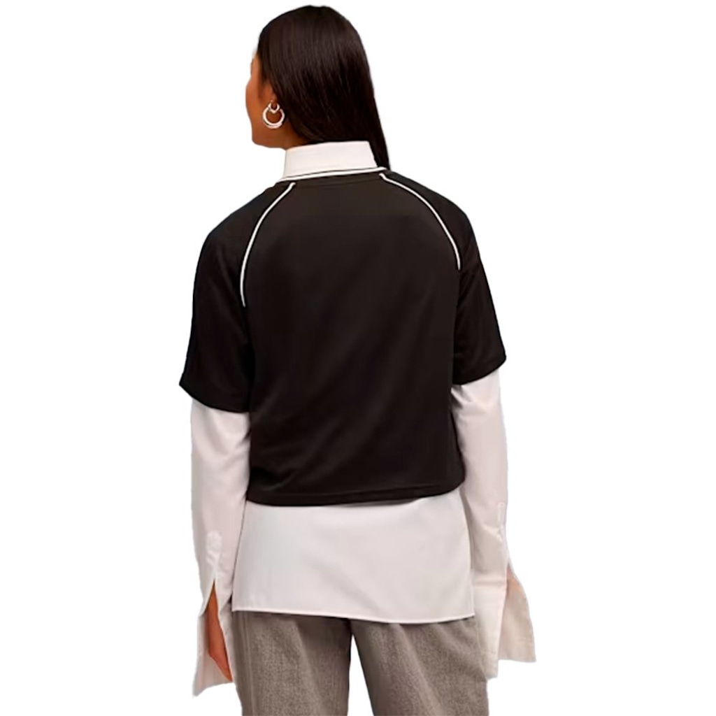 Imagem 2 do produto Blusa Cropped Feminina Puma Essentials Relaxed Football Jersey