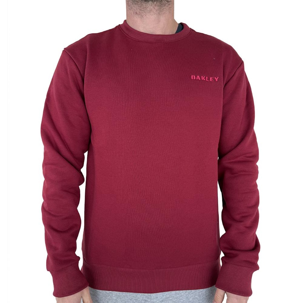 Blusão de Moletom Oakley Careca Sports Crew Neck WT25