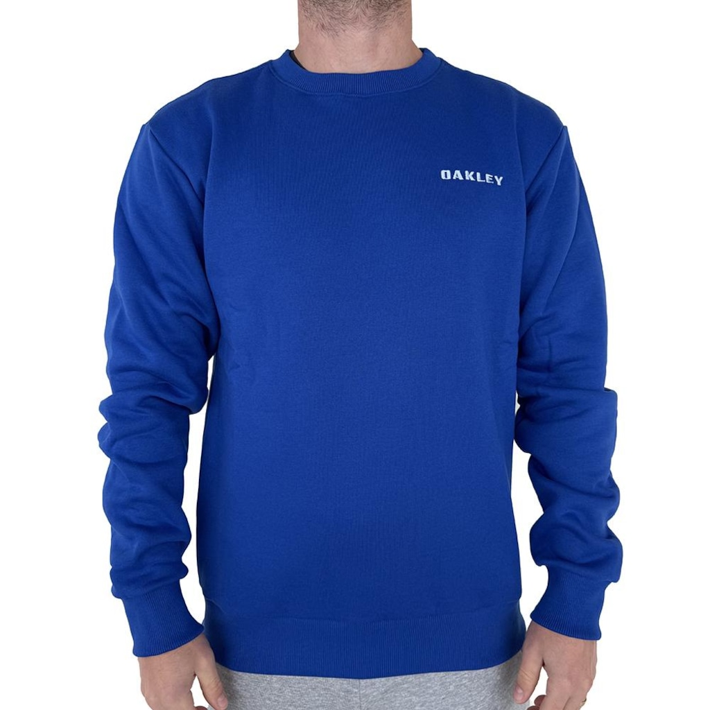 Blusão de Moletom Oakley Careca Sports Crew Neck WT25