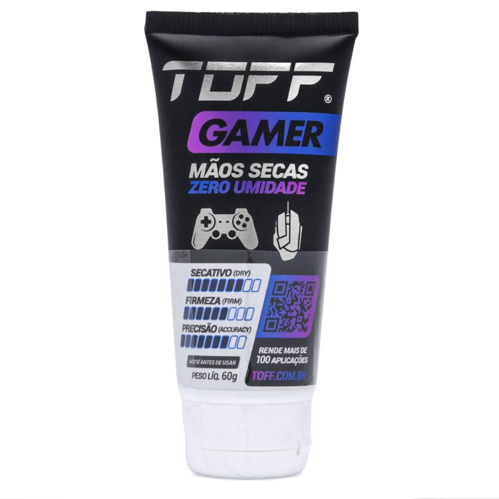 GEL-Secativo para Mãos Toff Precisão em Jogos e Esportes 60gr