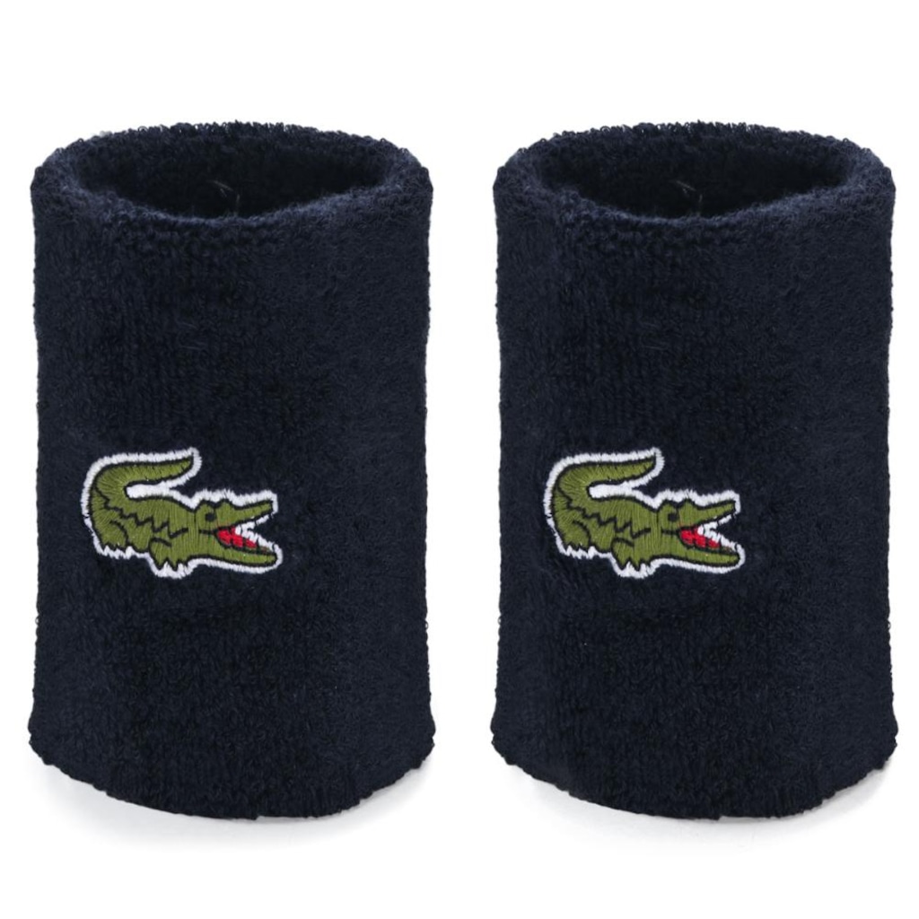 Imagem 2 do produto Munhequeira Lacoste Curta Novak Djokovic com 2 unidades