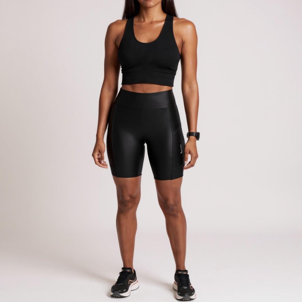 Bermuda Lupo Run Pocket Feminina