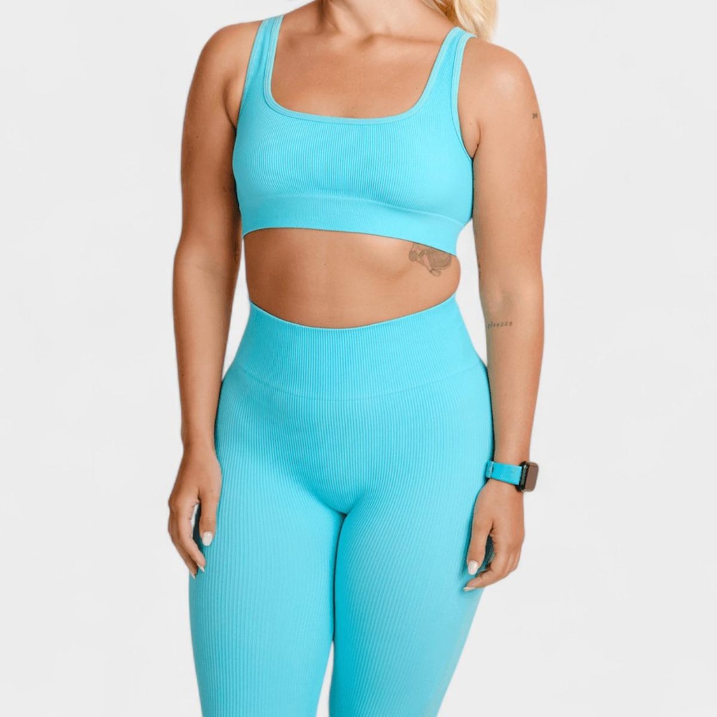 Top Lupo Seamless Basic Canelado Feminino
