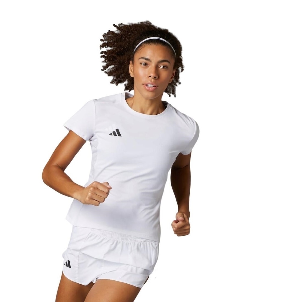 Camiseta Feminina adidas Corrida Adizero Essentials - Foto 1