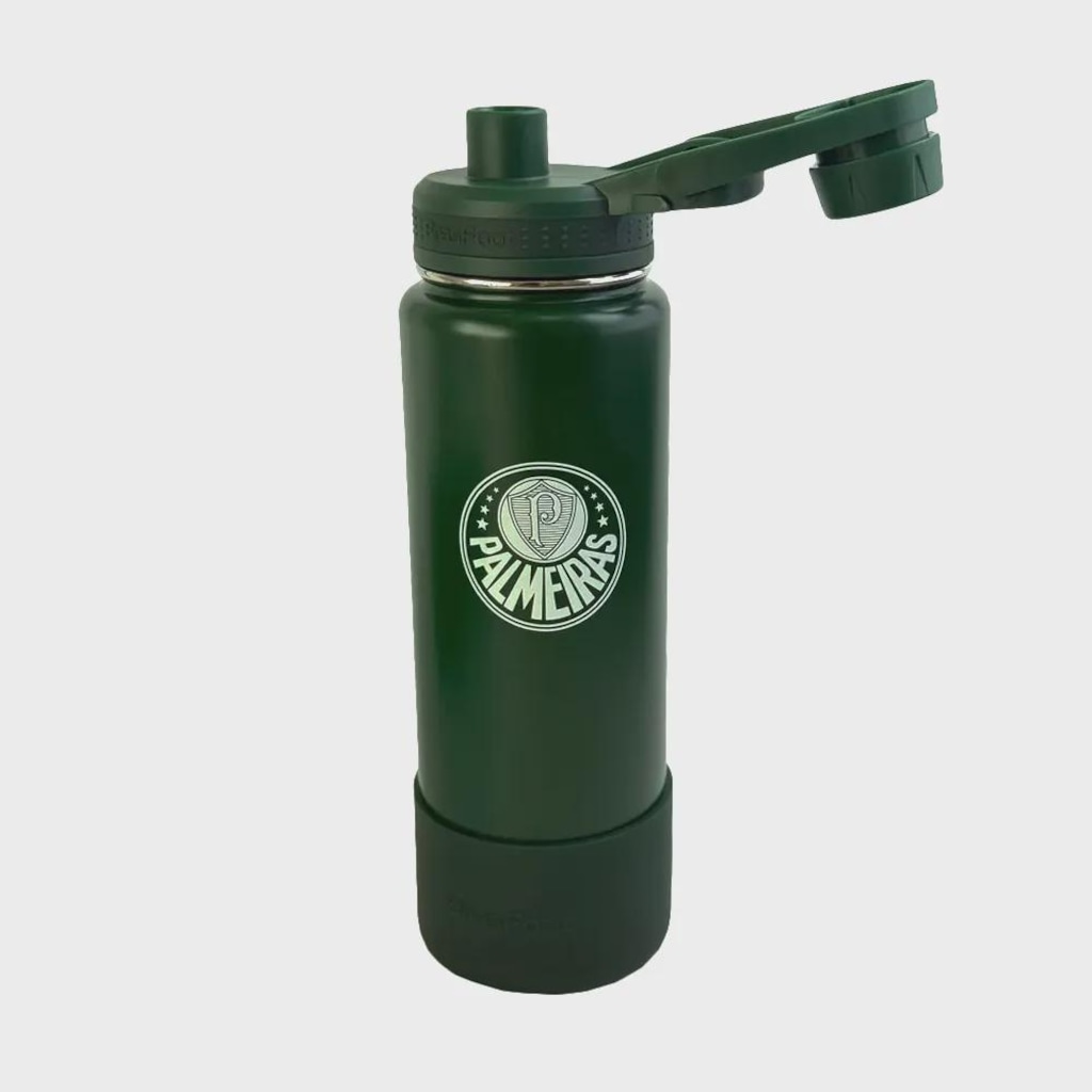 Imagem 2 do produto Garrafa Térmica Brasfoot Palmeiras Sun - 850ml