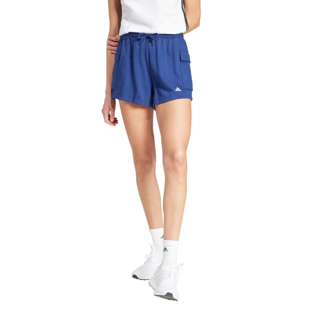 Short de moletinho Feminino adidas Essentials Cargo