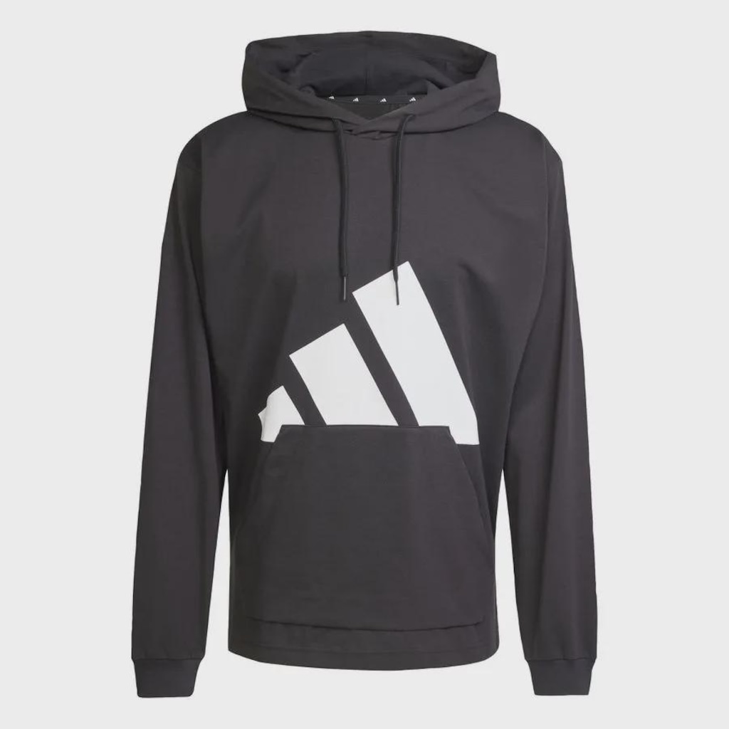 Moletom Capuz Essentials Big Logo Single Jersey - adidas - Homem