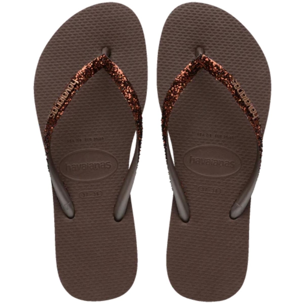 Chinelo Havaianas Slim Glitter II Feminino