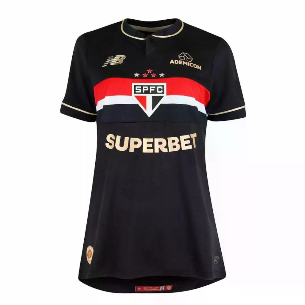Camisa Do São Paulo New Balance 3 25/26 Comemorativa Feminina