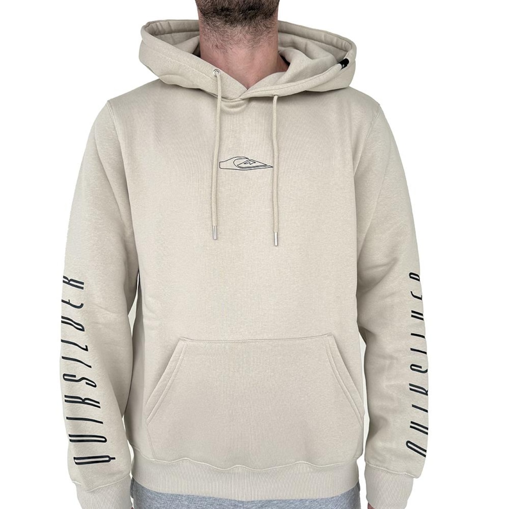 Blusão de Moletom Quiksilver Canguru Quik Action WT25 Masculino