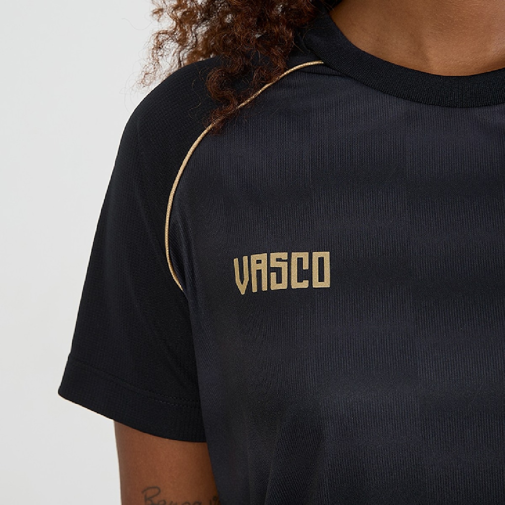 Imagem 3 do produto Camisa Vasco Da Gama Raglan Mosaico Braziline - Feminina
