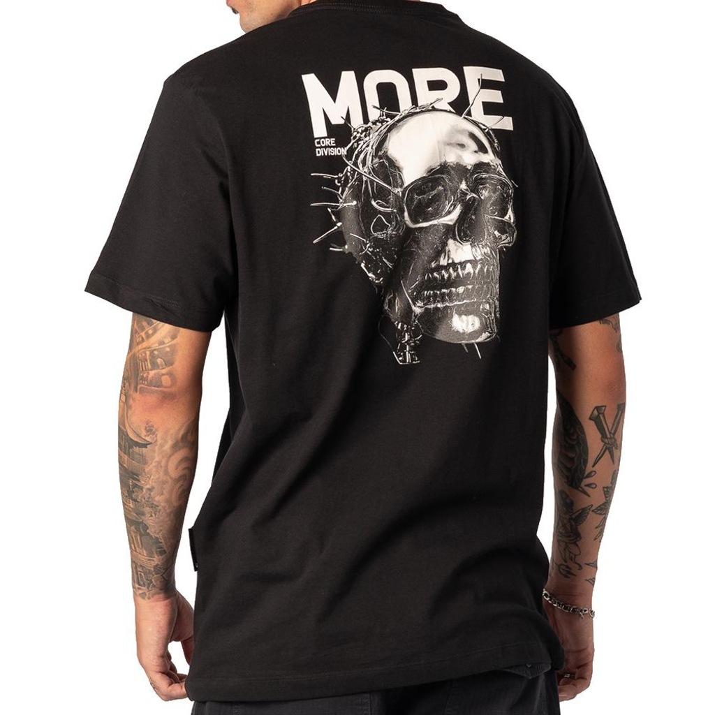 Imagem 2 do produto Camiseta MCD Caveira Cromada SM26 Masculina