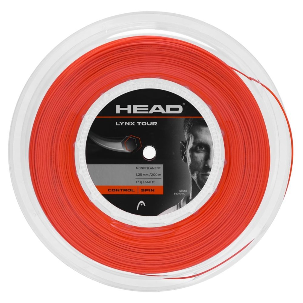 Corda Head Lynx Tour 17L 1.25mm - Rolo com 200 Metros