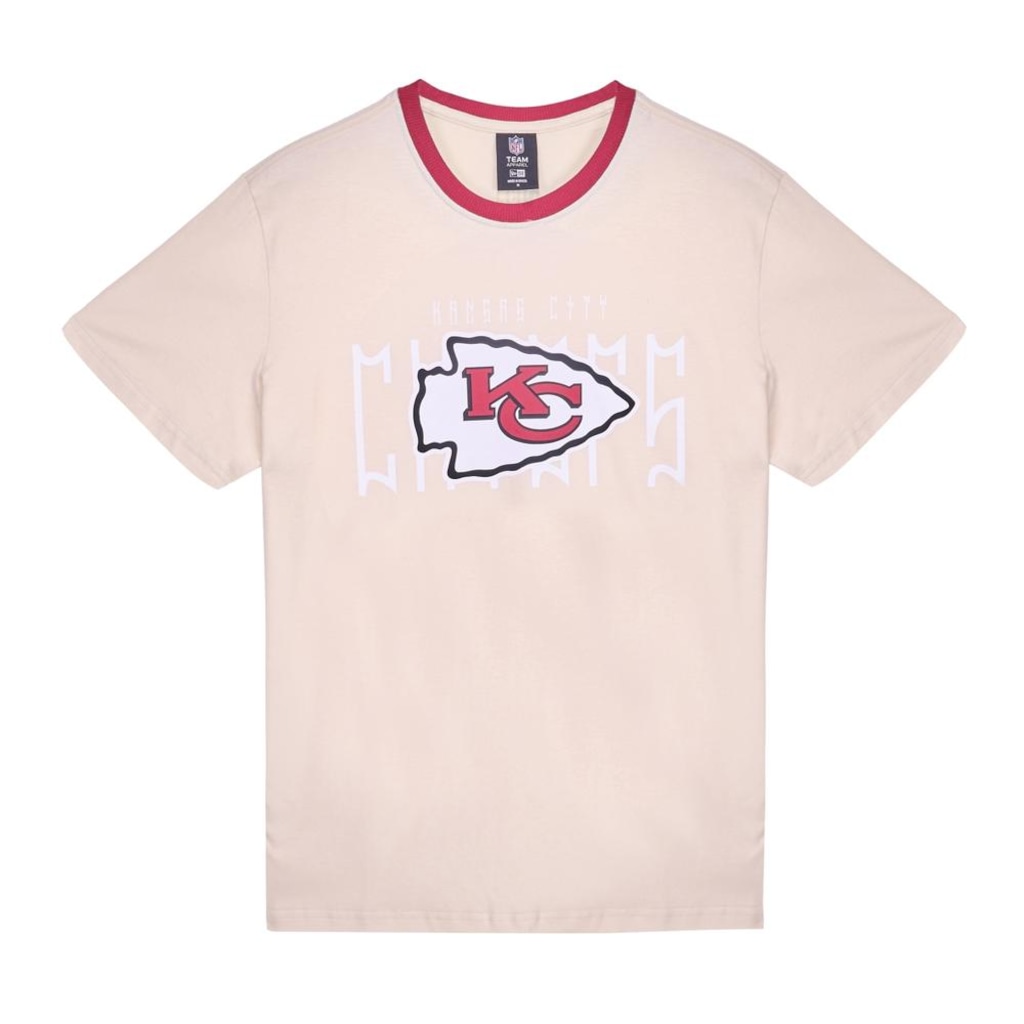Camiseta Masculina New Era Kansas City Chiefs NFL Game 2025