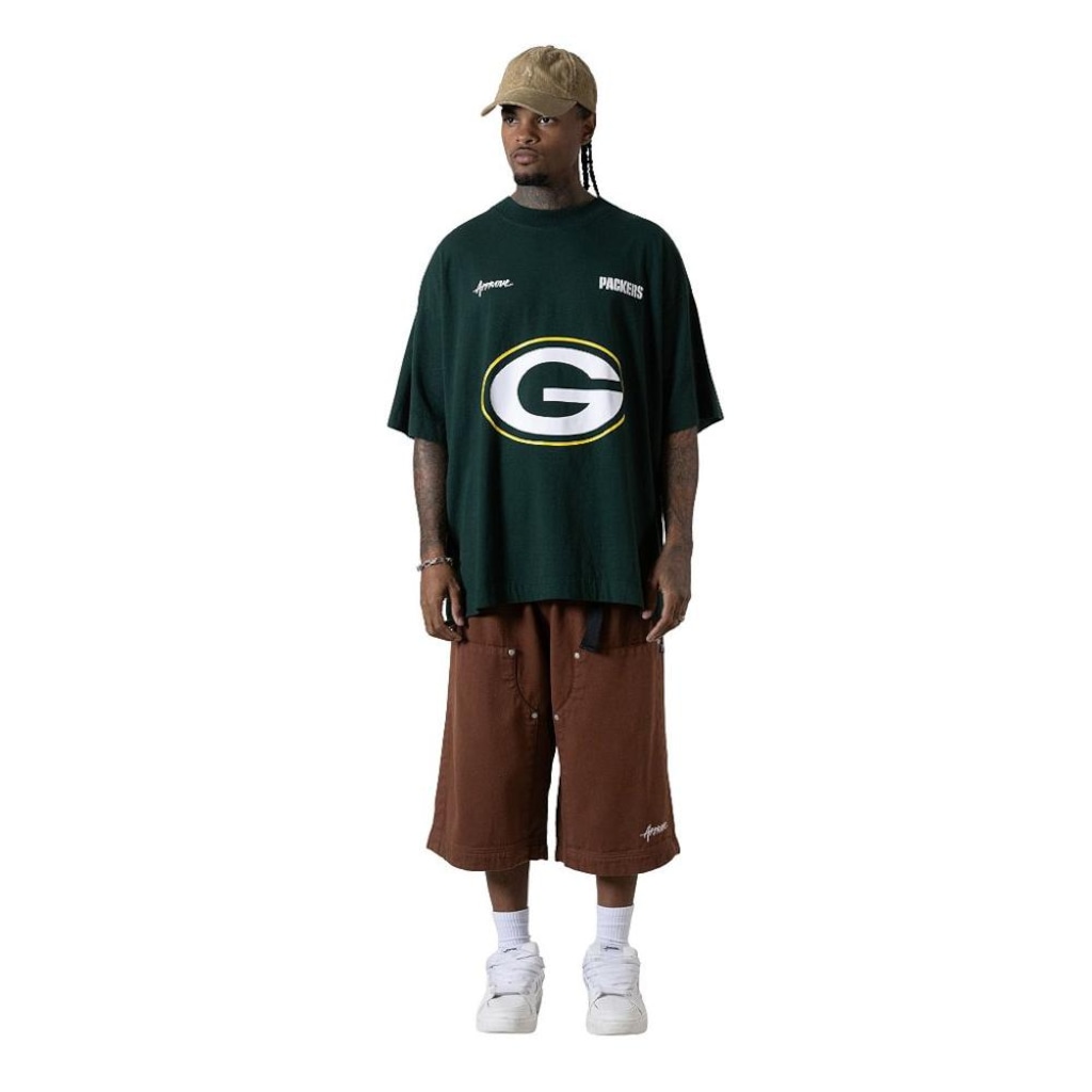 Imagem 3 do produto Camiseta Huge Oversized Masculina Approve x NFL II Packers