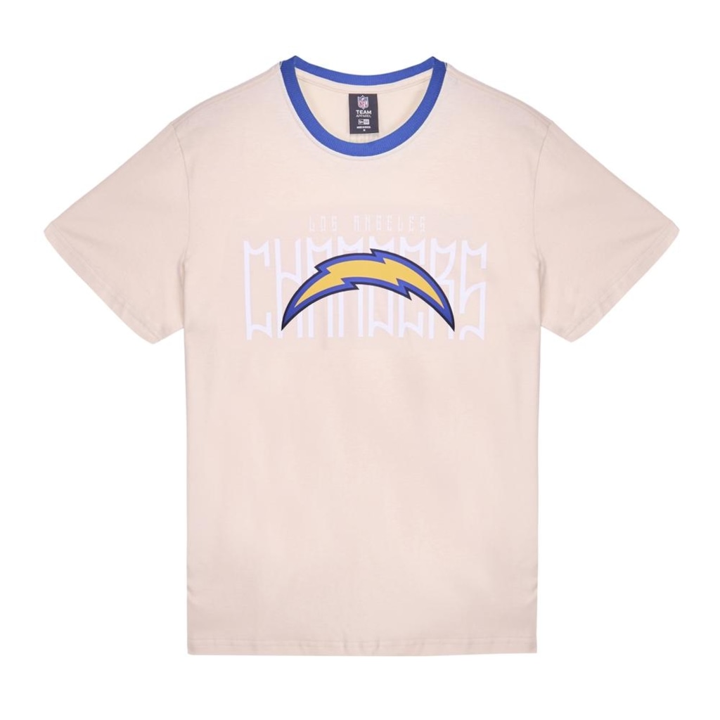 Camiseta Masculina New Era Los Angeles Chargers NFL Game 2025