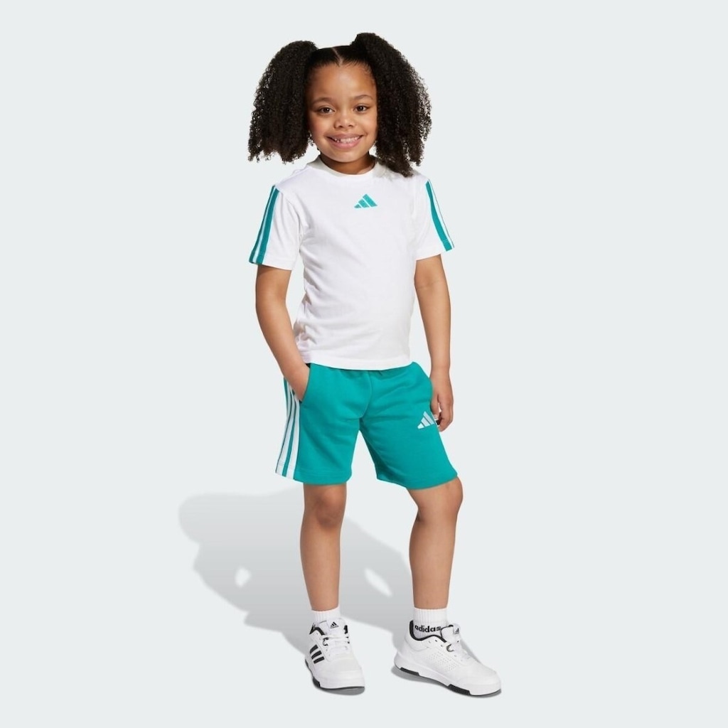 Imagem 4 do produto Short Infantil adidas 3 Listras Essentials