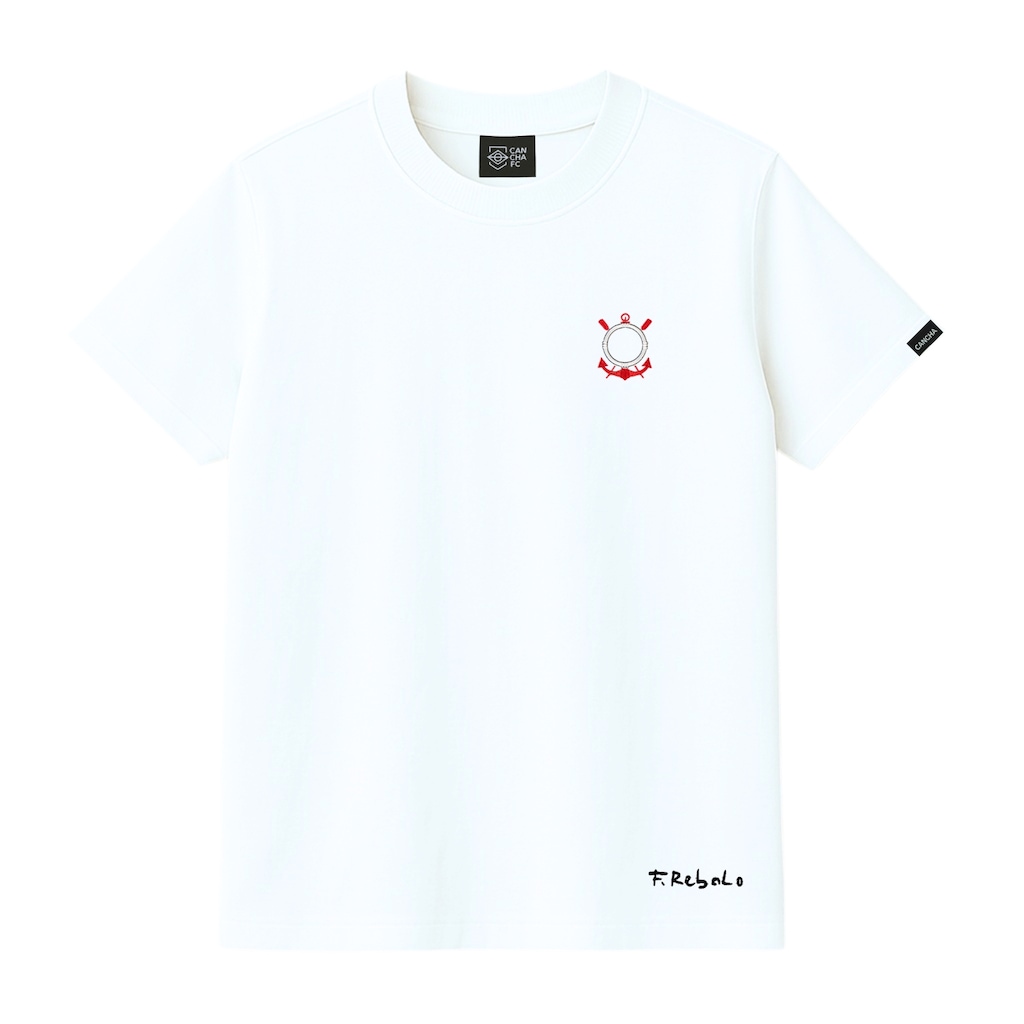 Camiseta Corinthians O Escudo por Rebolo Cancha FC Masculina