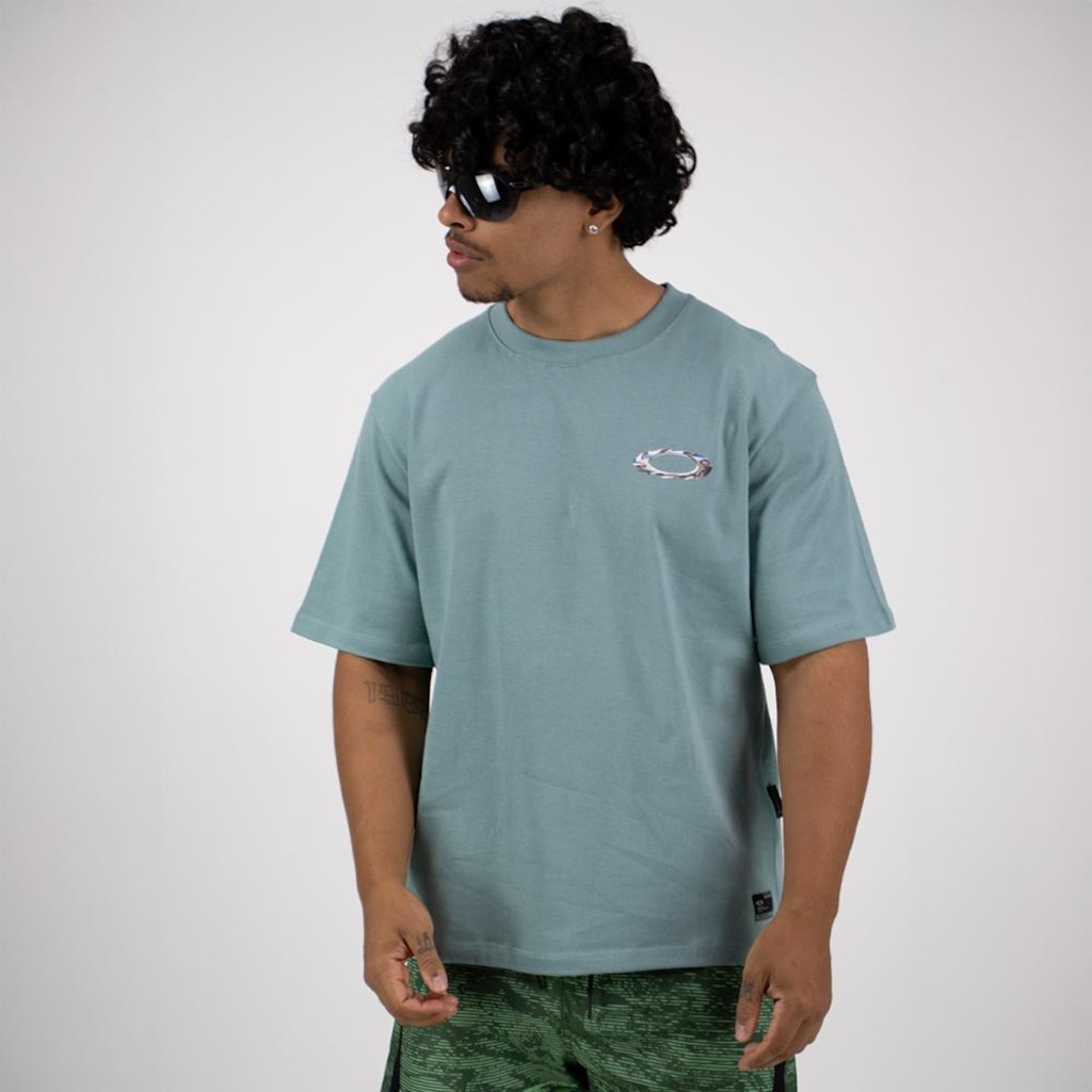 Camiseta Oakley Ellipse Sharp Metal Tee Masculina