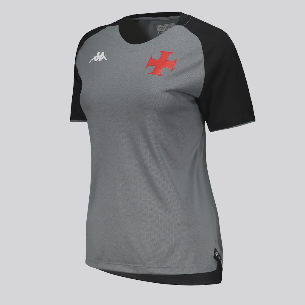 Imagem 2 do produto Camisa Do Vasco Kappa Treino Atleta 2025 Feminina