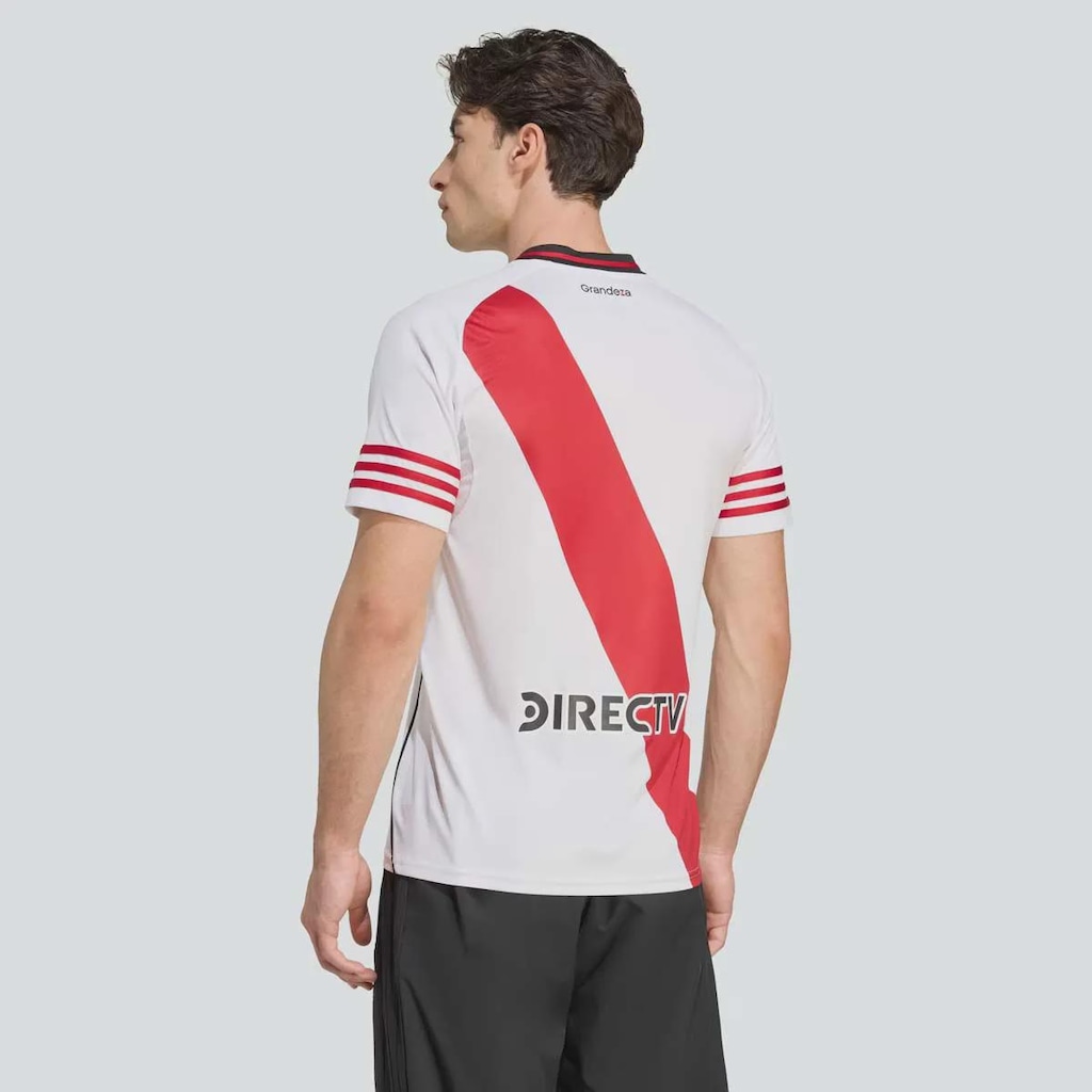 Camisa adidas River Plate Home 2025 Masculina em Promoção | Centauro