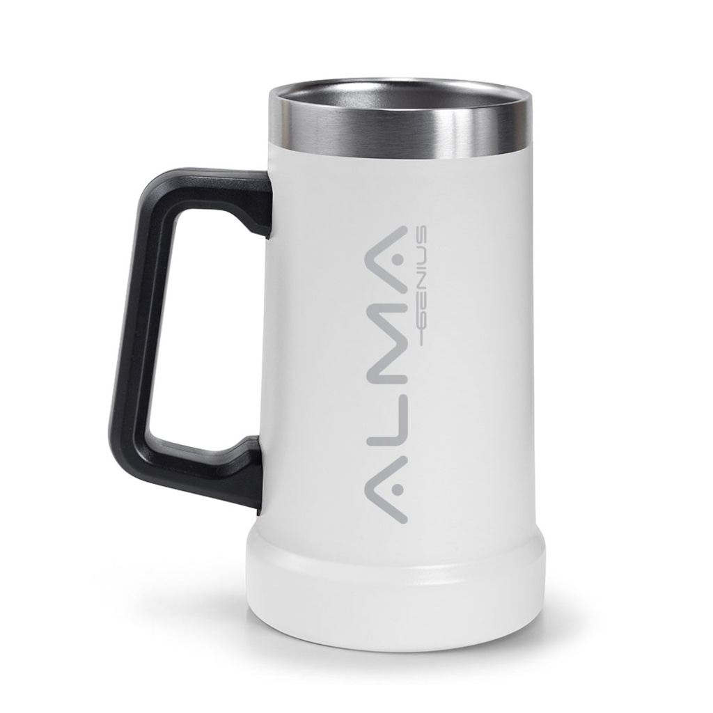 Caneca Térmica Aço Inox 709Ml Alma Genius