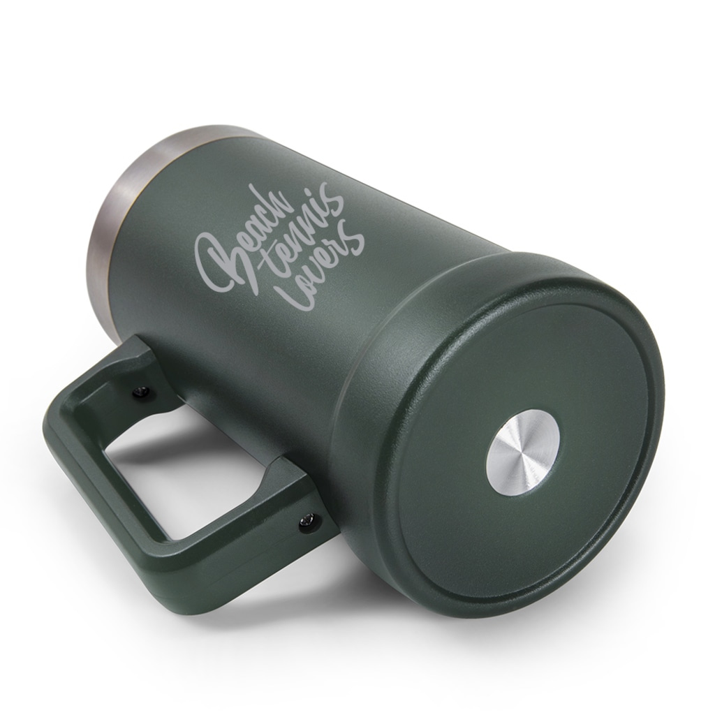 Imagem 3 do produto Caneca Térmica Aço Inox 709Ml Beach Tennis Lovers Alma Genius