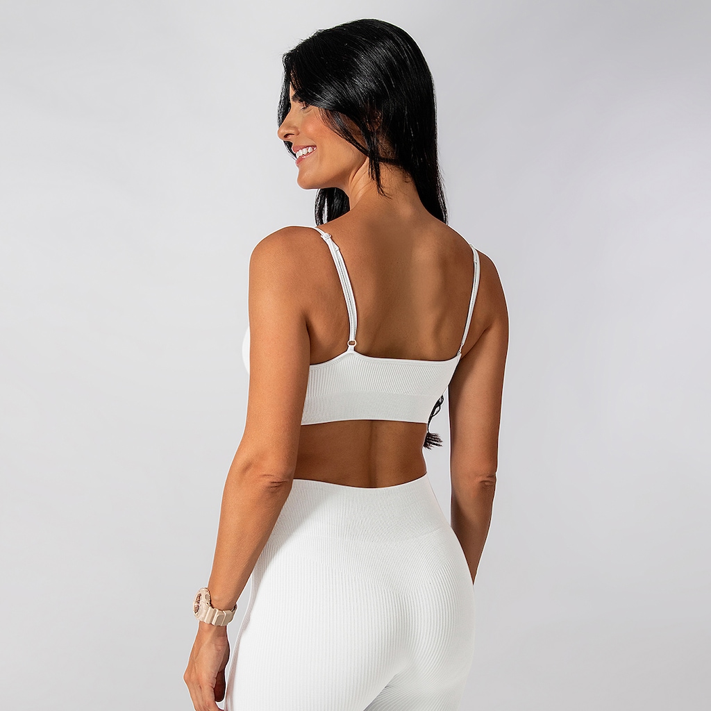 Imagem 4 do produto Conjunto Fitness Calça Top Alça Regulável Alma Genius Feminino