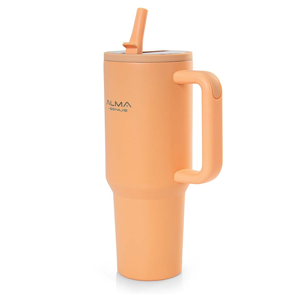 Imagem 2 do produto Copo Térmico com Canudo Inox 1200ml Noah Alma Genius