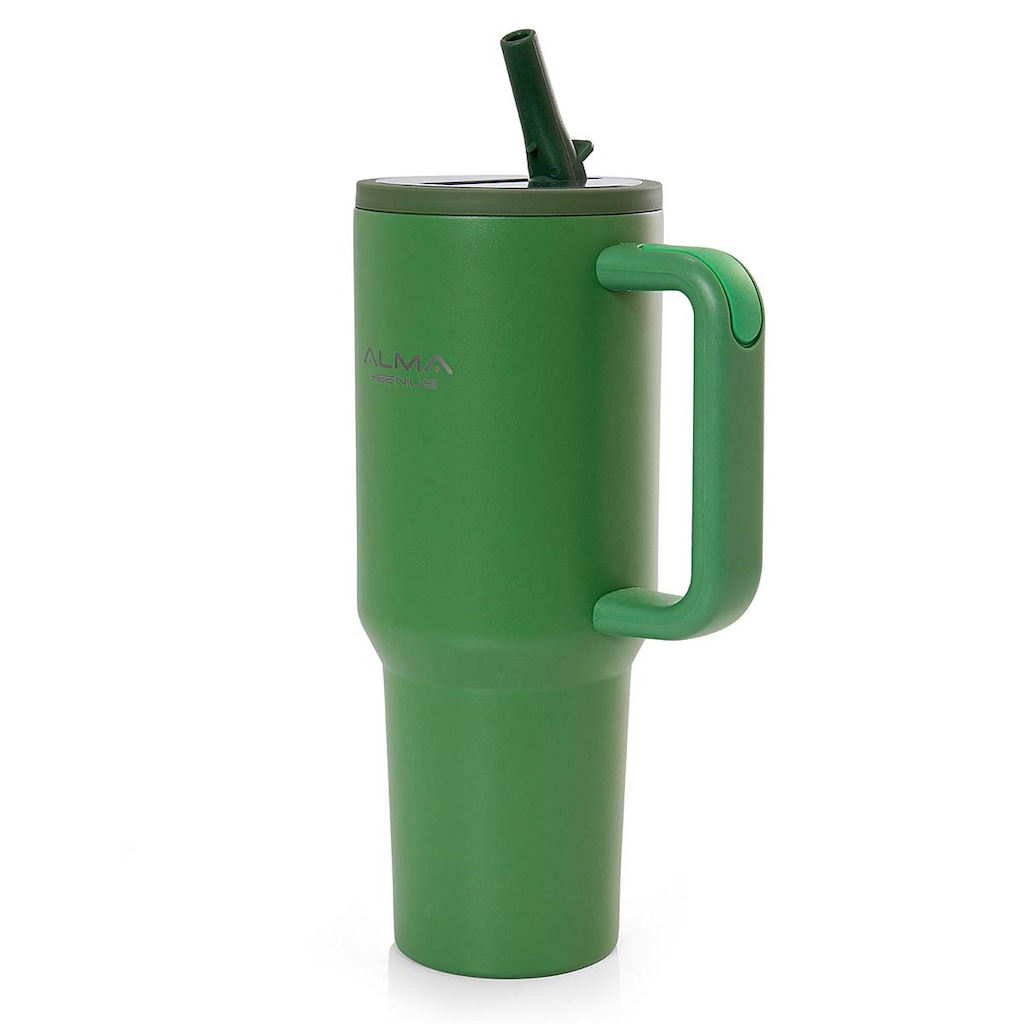 Imagem 2 do produto Copo Térmico com Canudo Inox 1200ml Noah Alma Genius