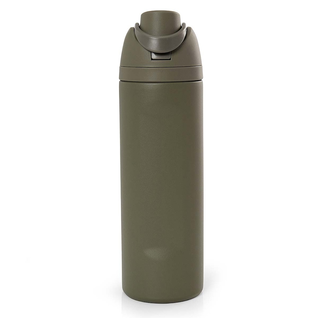 Imagem 3 do produto Garrafa Térmica Inox Academia 800ml Aya Verde Alma Genius