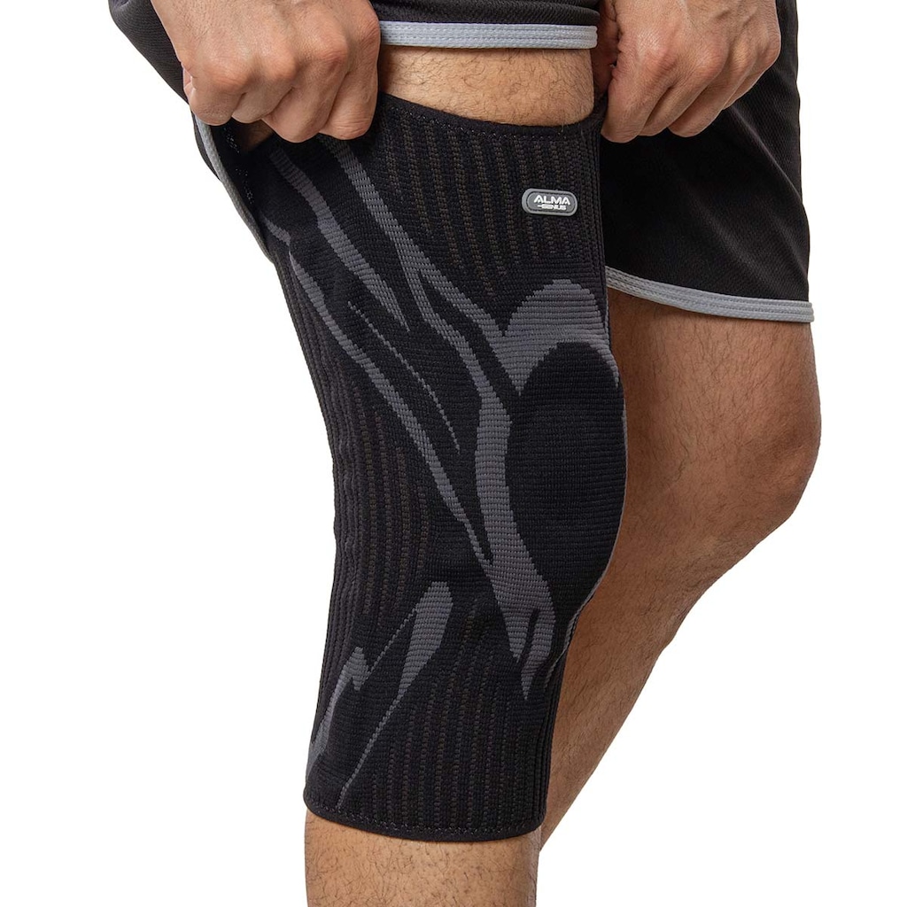 Joelheira de Compressão Esportivo Tamanho GG Alma Genius
