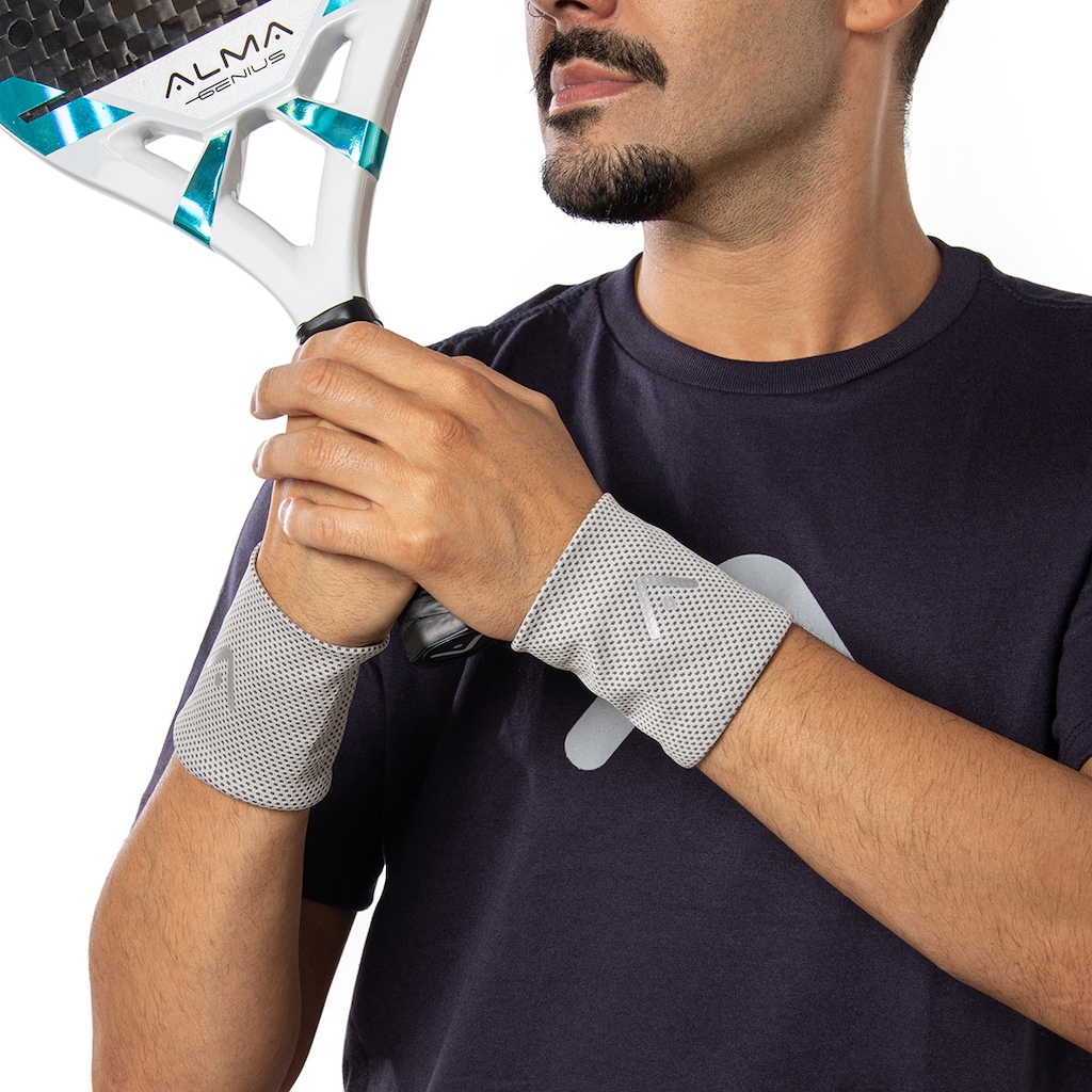 Imagem 5 do produto Par Munhequeira de Pulso Fitness Alma Genius