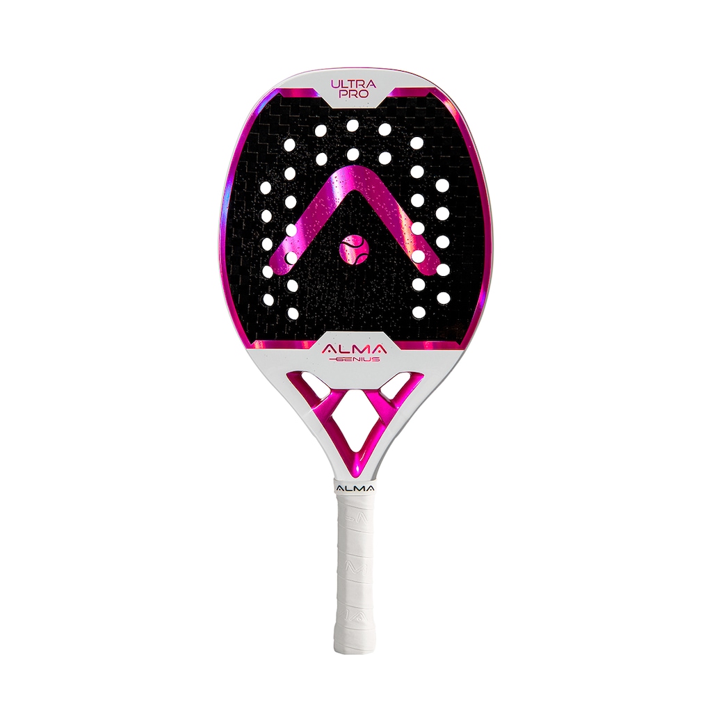 Imagem 1 do produto Raquete Beach Tennis 12K Ultrapro Alma Genius