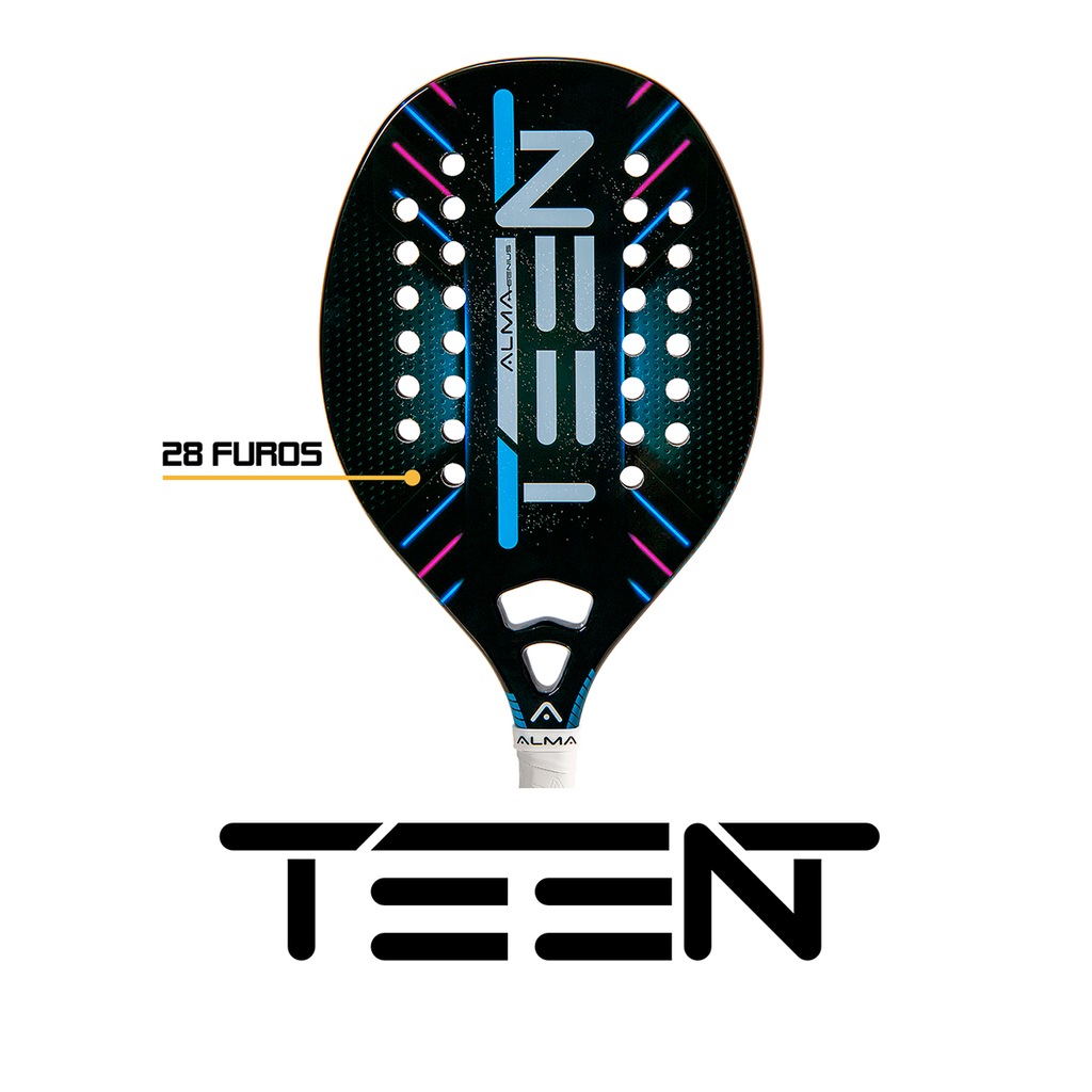 Imagem 4 do produto Raquete Beach Tennis Infantil 1K Teen Alma Genius
